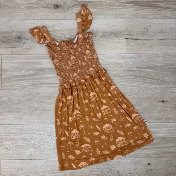 Remi & Friends Smocked Bamboo Dress - Picture 1 of 15